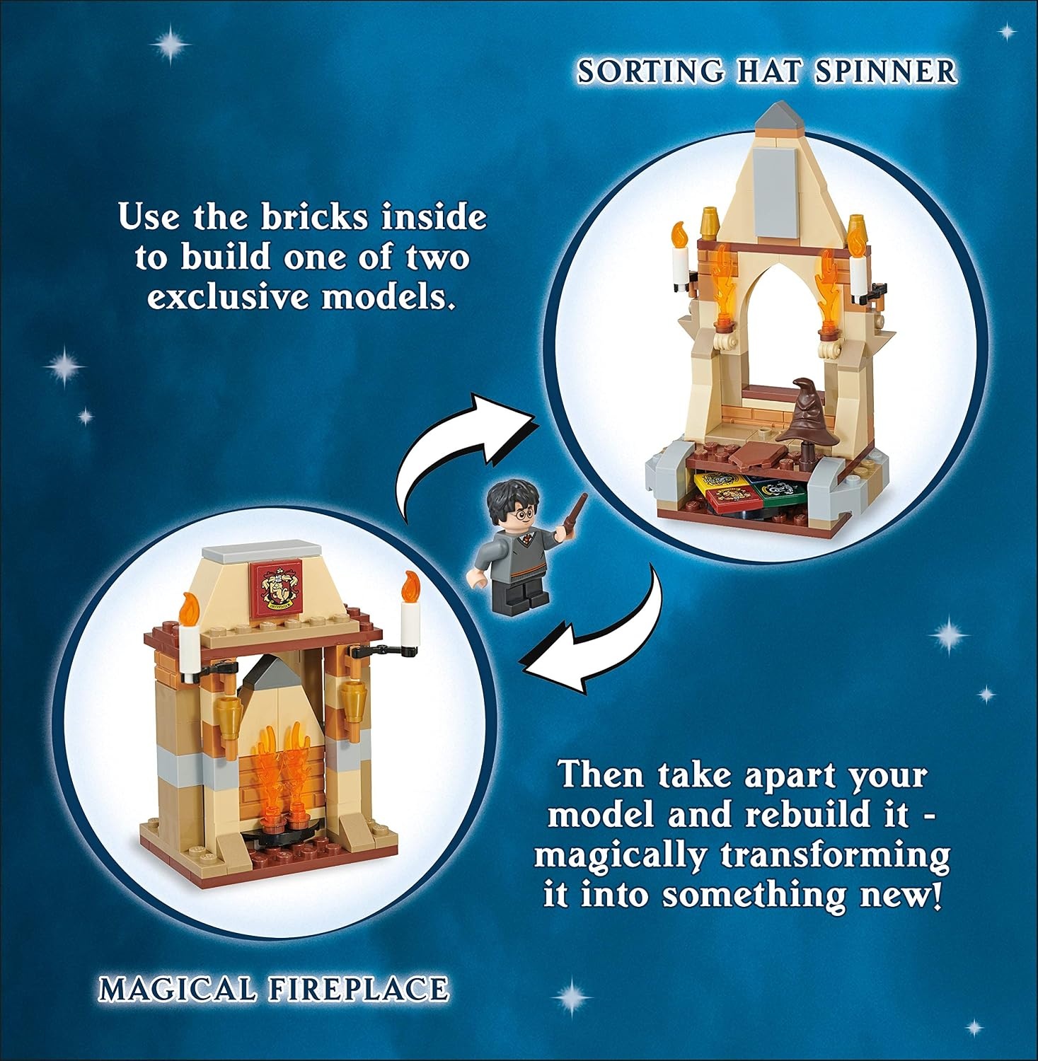 image:imageLEGO Harry Potter Build Your Own Adventure With LEGO Harry Potter Minifigure and Exclusive Model