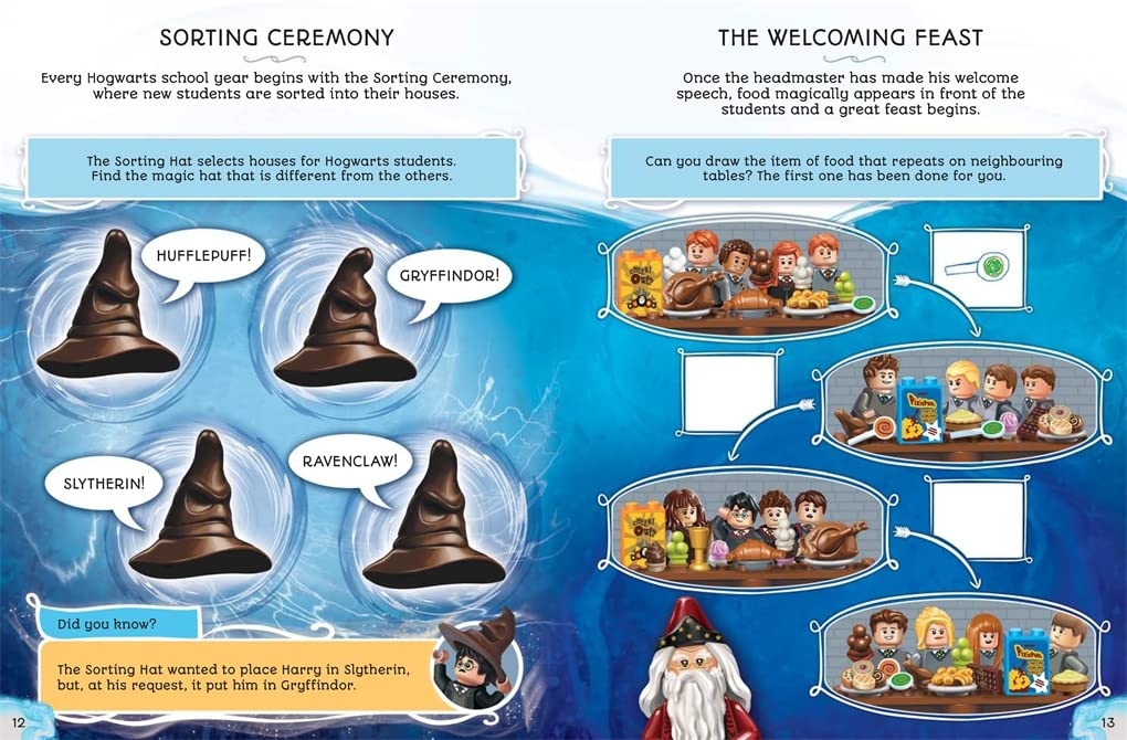 image:imageLEGO Harry Potter Harrys Hogwarts Adventures with LEGO Harry Potter minifigure LEGO Minifigure Activity