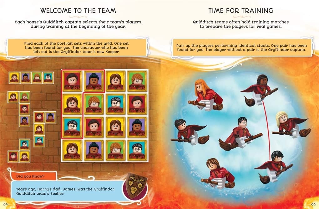 image:imageLEGO Harry Potter Harrys Hogwarts Adventures with LEGO Harry Potter minifigure LEGO Minifigure Activity