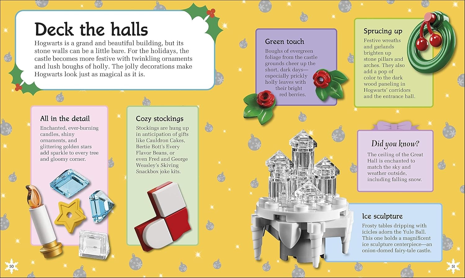 image:imageLEGO Harry Potter Holidays at Hogwarts With LEGO Harry Potter minifigure in Yule Ball robes