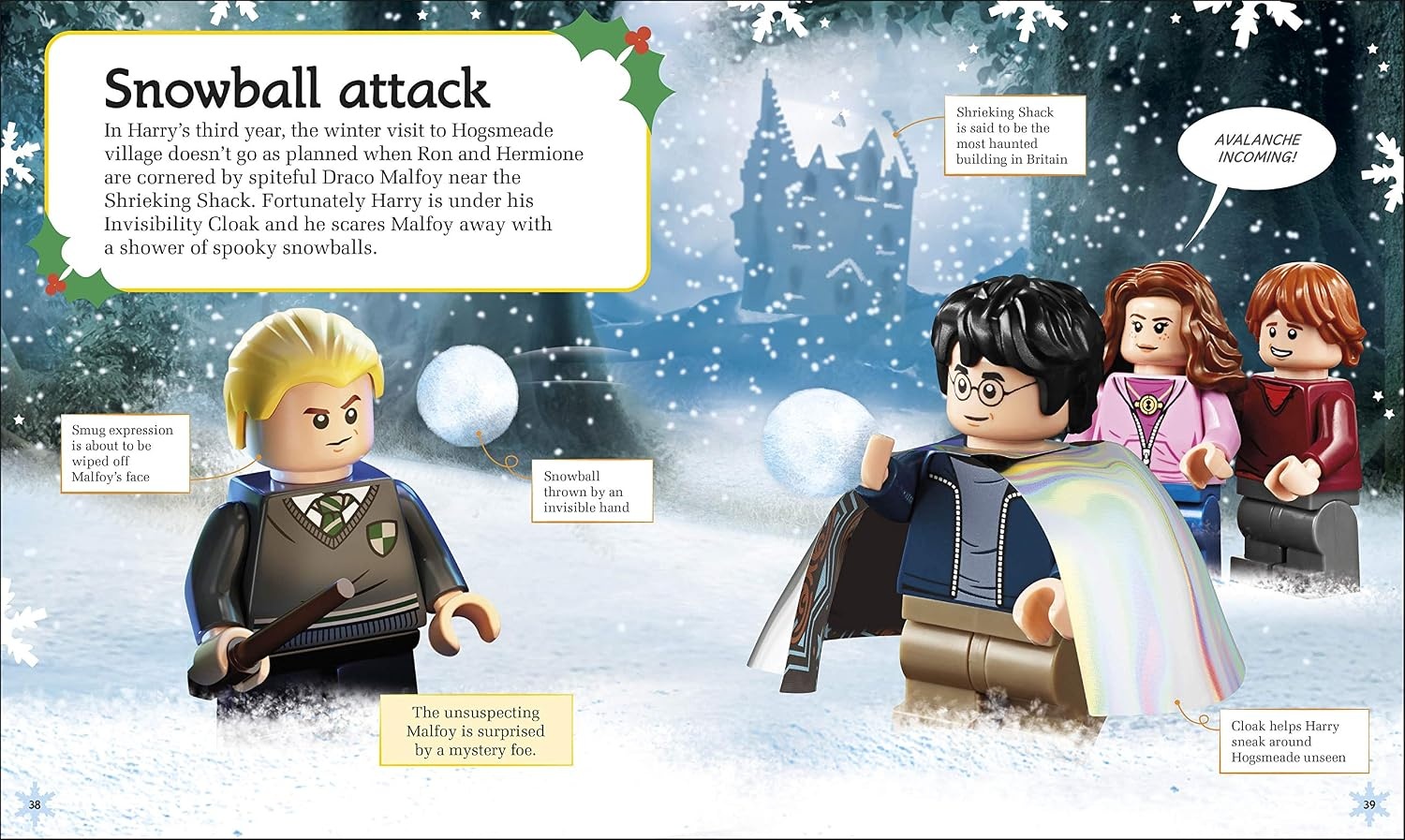 image:imageLEGO Harry Potter Holidays at Hogwarts With LEGO Harry Potter minifigure in Yule Ball robes