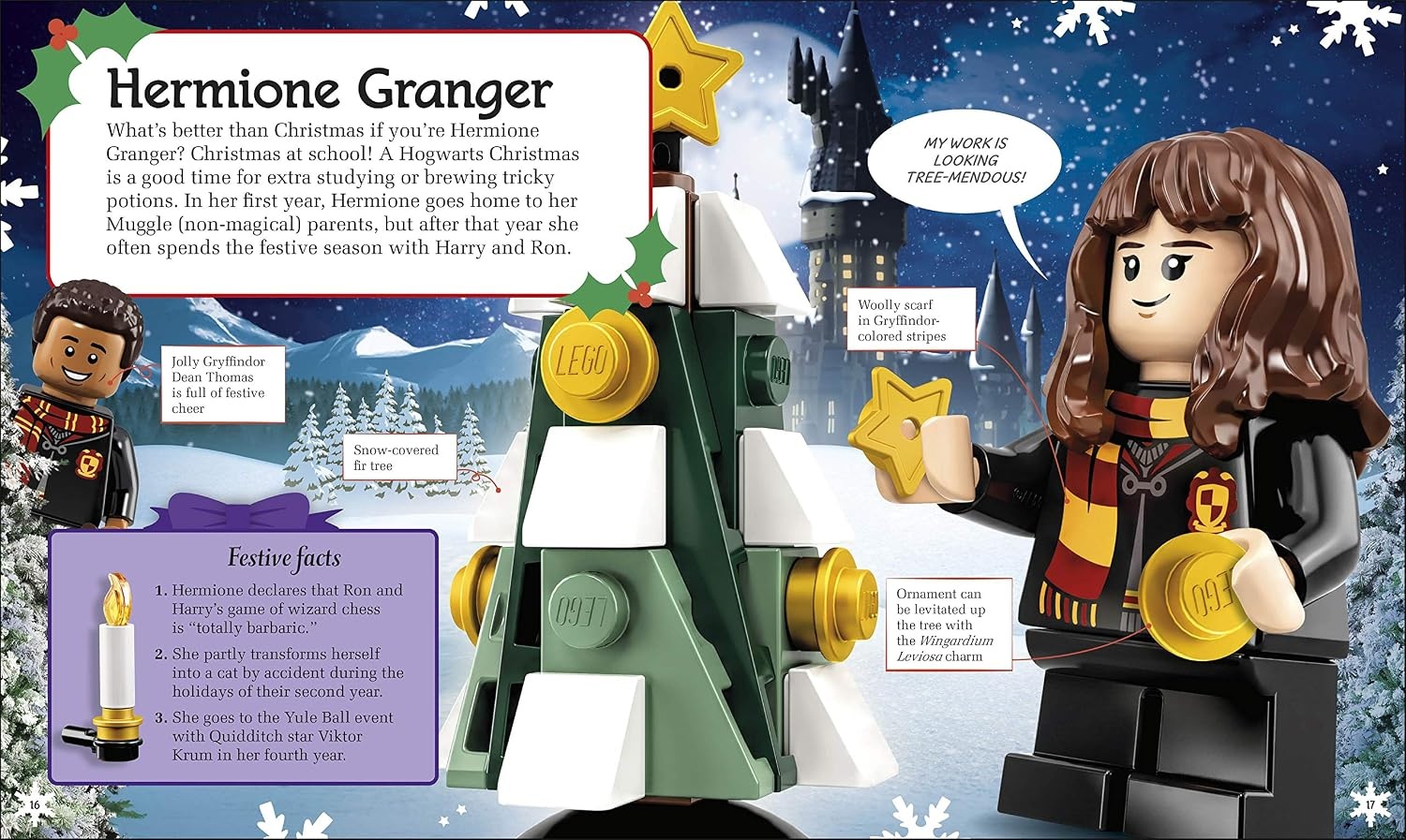 image:imageLEGO Harry Potter Holidays at Hogwarts With LEGO Harry Potter minifigure in Yule Ball robes