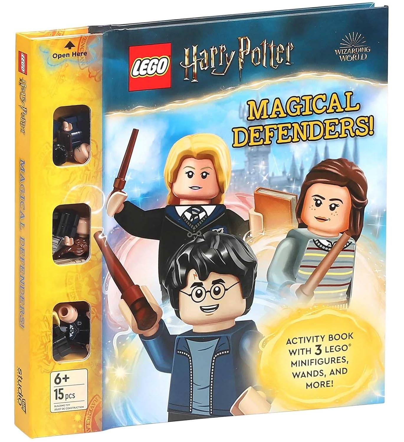 image:imageLEGO Harry Potter Magical Defenders Activity Book with 3 Minifigures and Accessories
