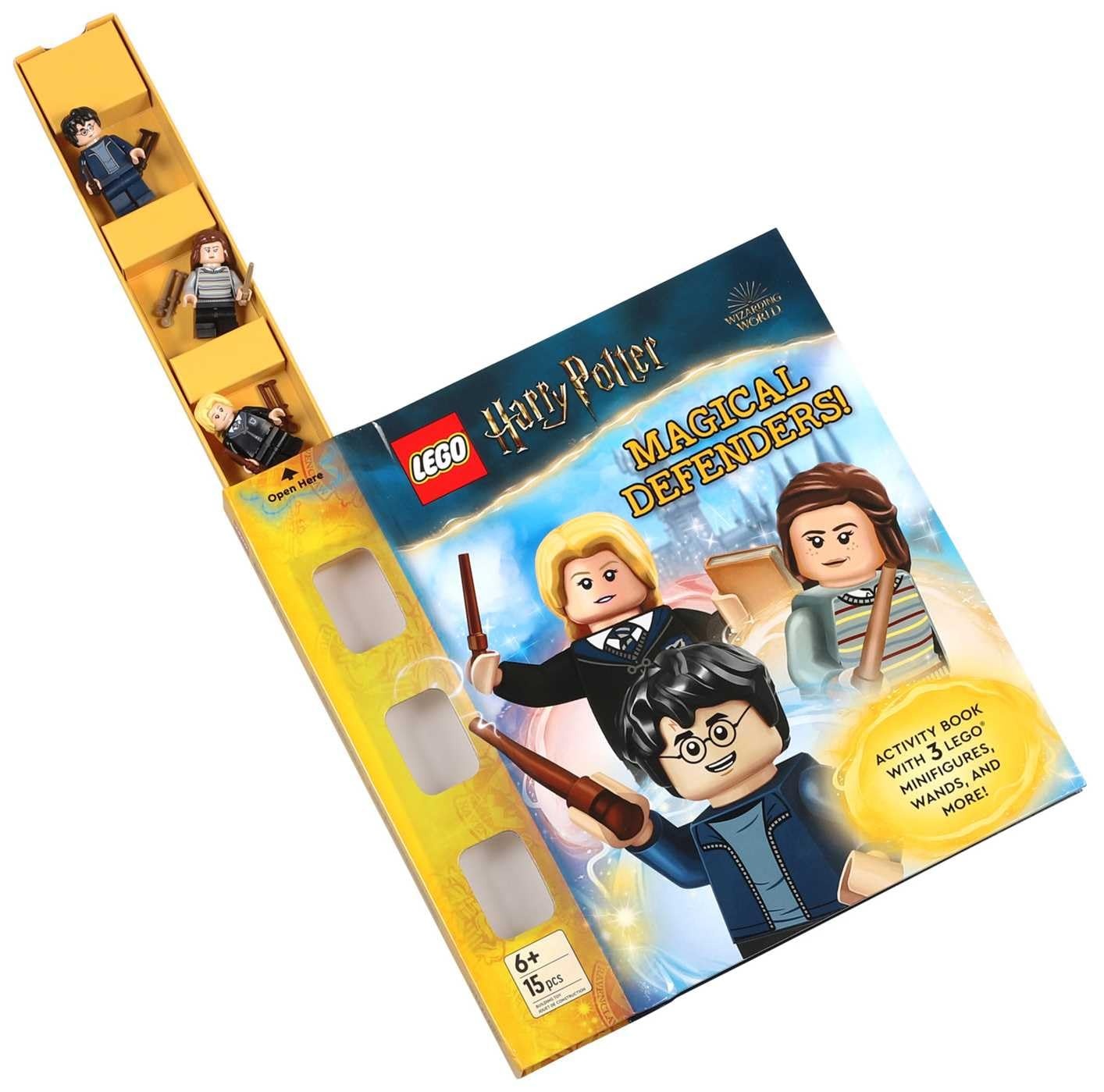 image:imageLEGO Harry Potter Magical Defenders Activity Book with 3 Minifigures and Accessories