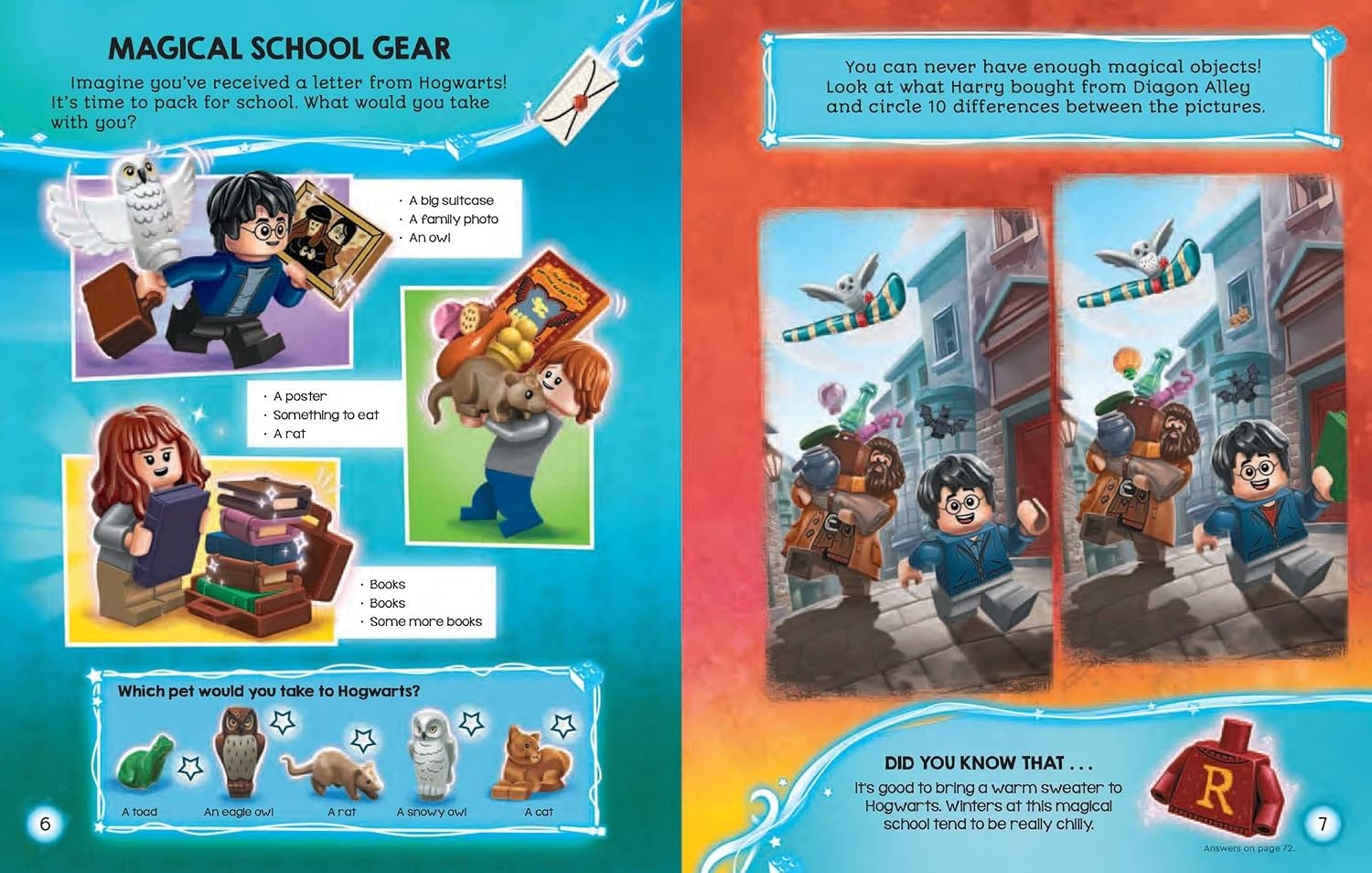 image:imageLEGO Harry Potter Magical Defenders Activity Book with 3 Minifigures and Accessories