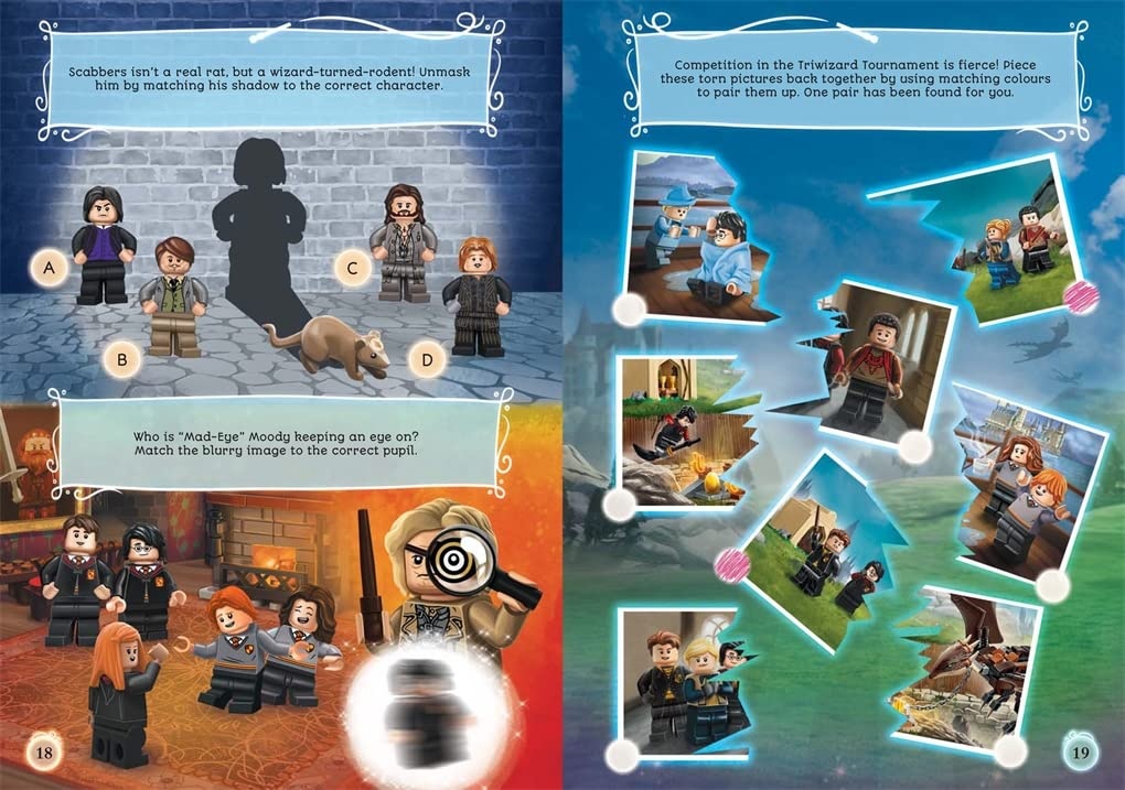 image:imageLEGO Harry Potter Magical Surprises Activity Book with Neville Longbottom minifigure LEGO Minifigure Activity