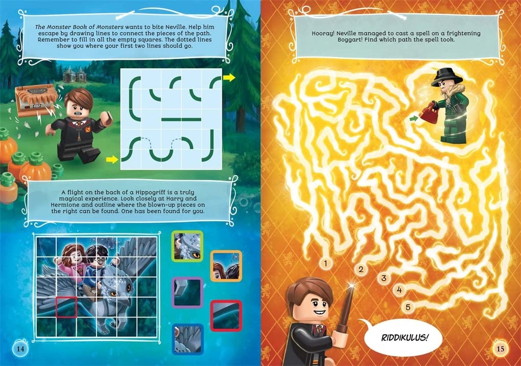 image:imageLEGO Harry Potter Magical Surprises Activity Book with Neville Longbottom minifigure LEGO Minifigure Activity