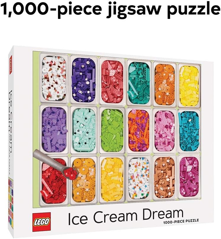 image:imageLEGO Ice Cream Dream 1000Piece Jigsaw PuzzleIce Cream Dream Puzzle