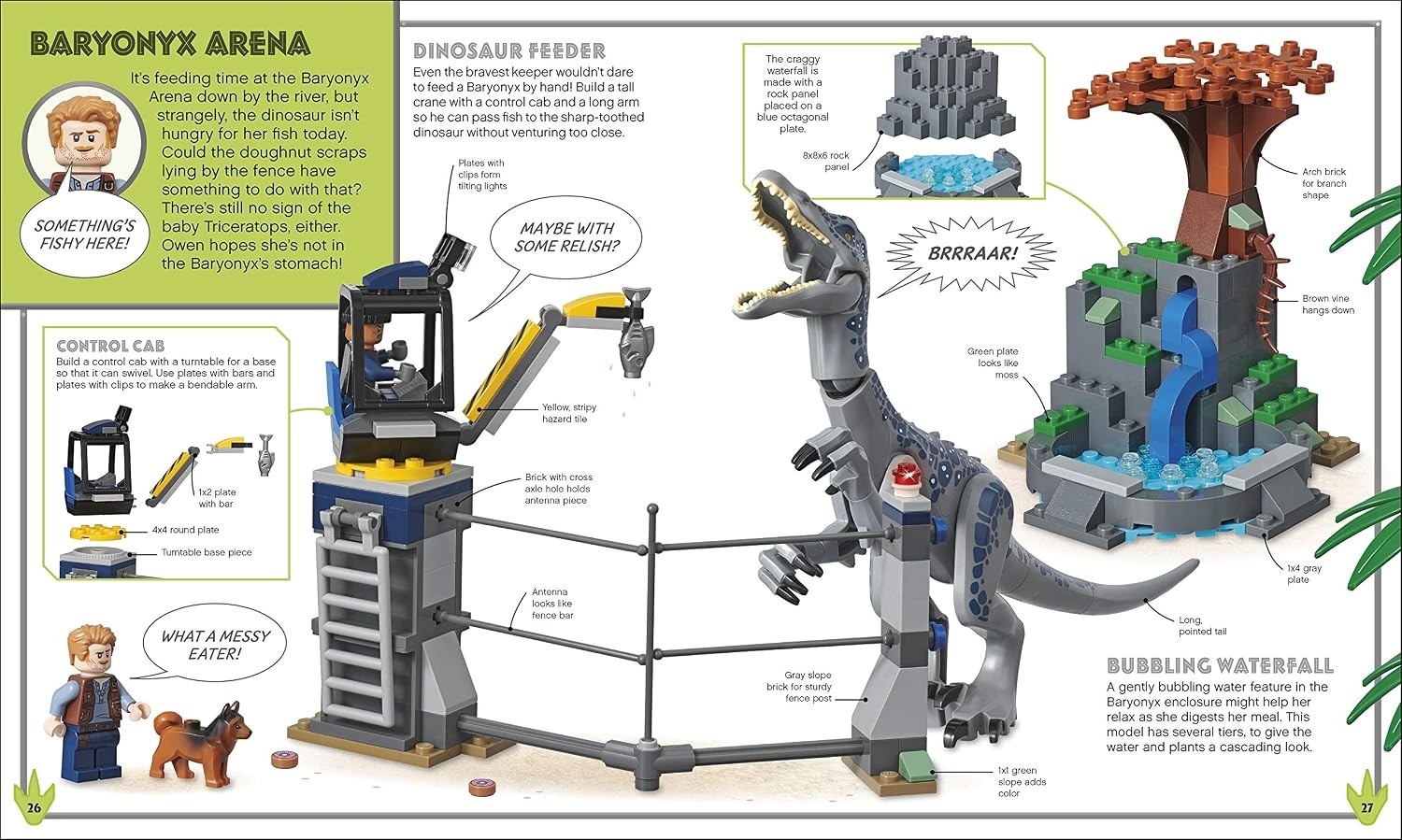image:imageLEGO Jurassic World Build Your Own Adventure with minifigure and exclusive model