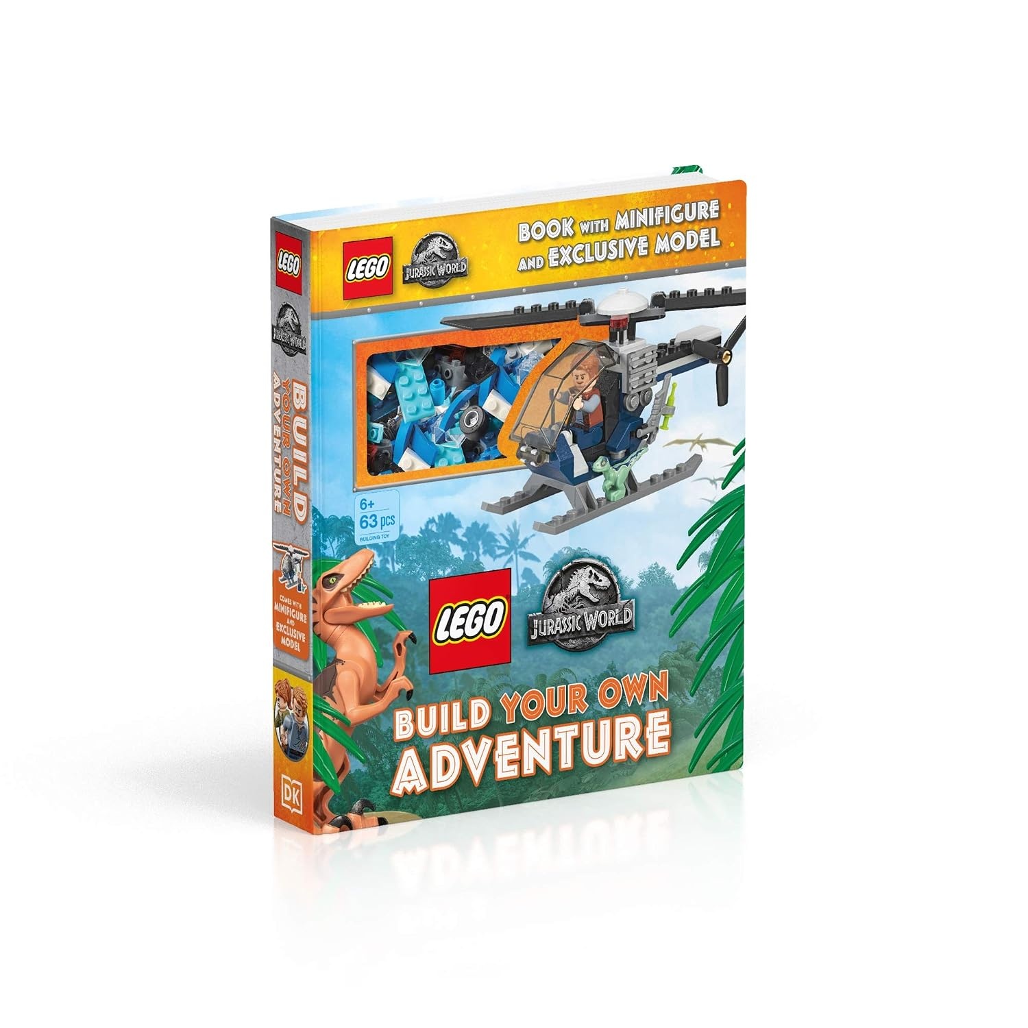 image:imageLEGO Jurassic World Build Your Own Adventure with minifigure and exclusive model
