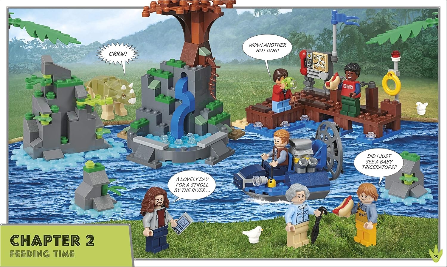 image:imageLEGO Jurassic World Build Your Own Adventure with minifigure and exclusive model