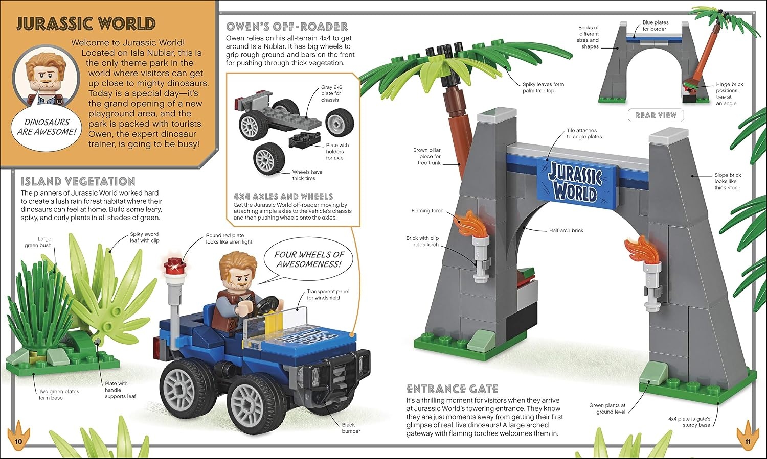image:imageLEGO Jurassic World Build Your Own Adventure with minifigure and exclusive model