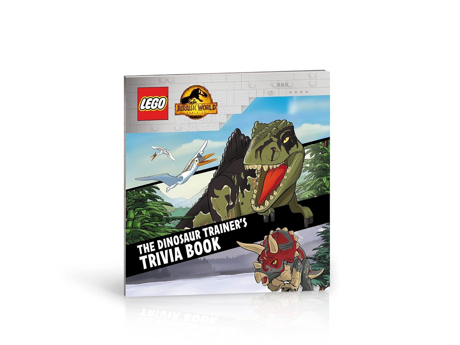 image:imageLEGO Jurassic World Owen VS Delacourt Activity Book with Fun Facts PopUp Play Scene and 2 LEGOR Minifigures to Inspire Imagination and Creativity
