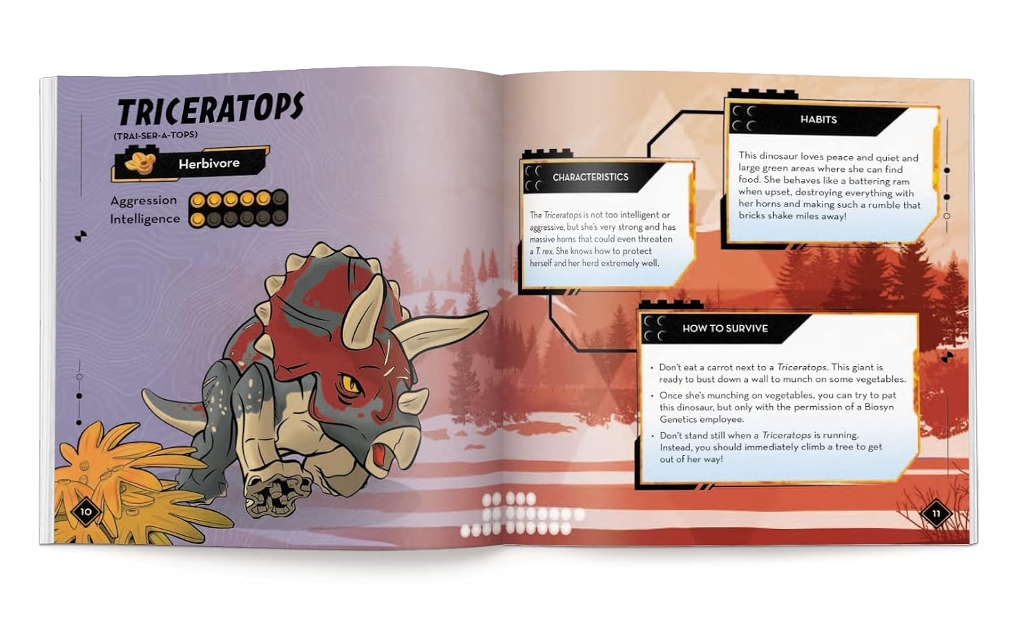 image:imageLEGO Jurassic World Owen VS Delacourt Activity Book with Fun Facts PopUp Play Scene and 2 LEGOR Minifigures to Inspire Imagination and Creativity