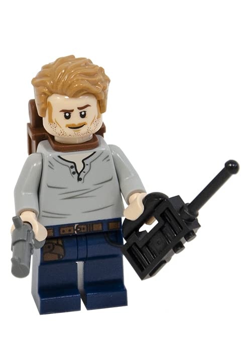 image:imageLEGO Jurassic World Owen VS Delacourt Activity Book with Fun Facts PopUp Play Scene and 2 LEGOR Minifigures to Inspire Imagination and Creativity