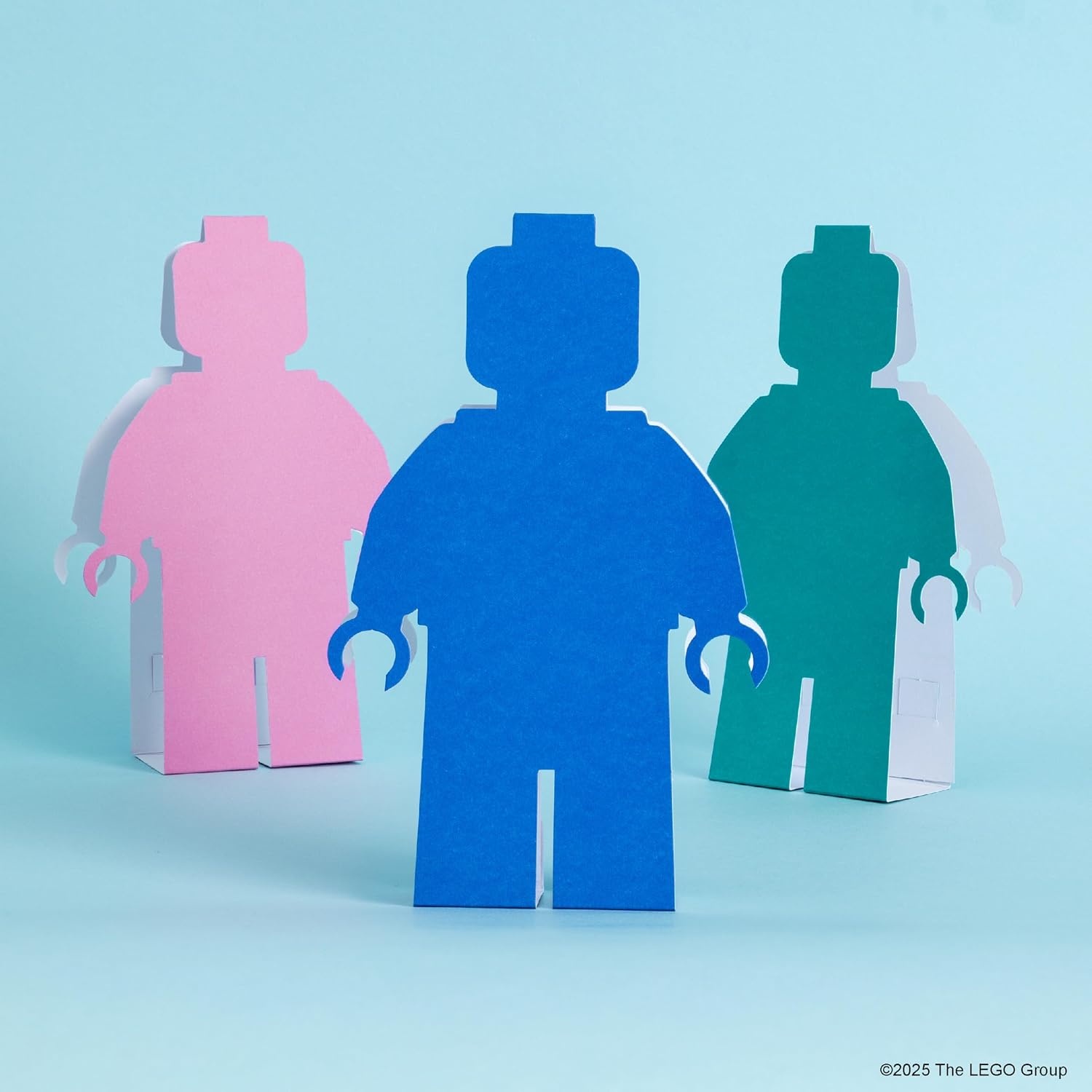 image:imageLEGO Minifigure Notecards 12 Shaped Notecards with Envelopes
