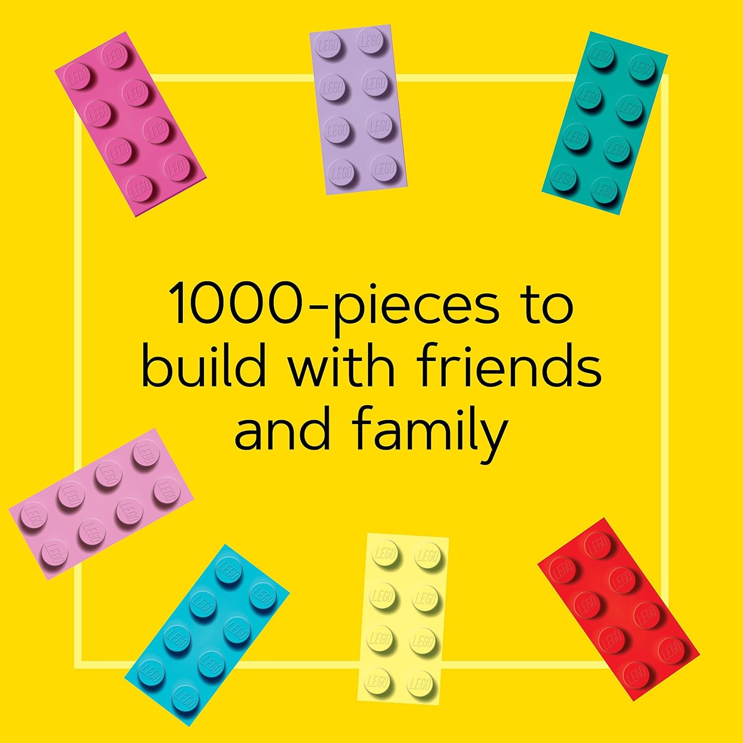image:imageLEGO Minifigure Rainbow 1000Piece Jigsaw PuzzleLego Minifigure Rainbow