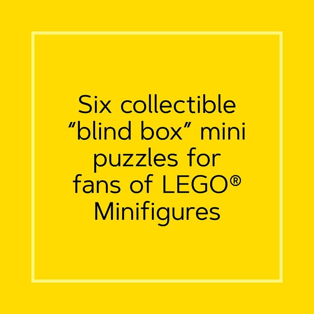image:imageLEGO Mystery Minifigure Mini Puzzles Animal Edition 126Piece Jigsaw Puzzle