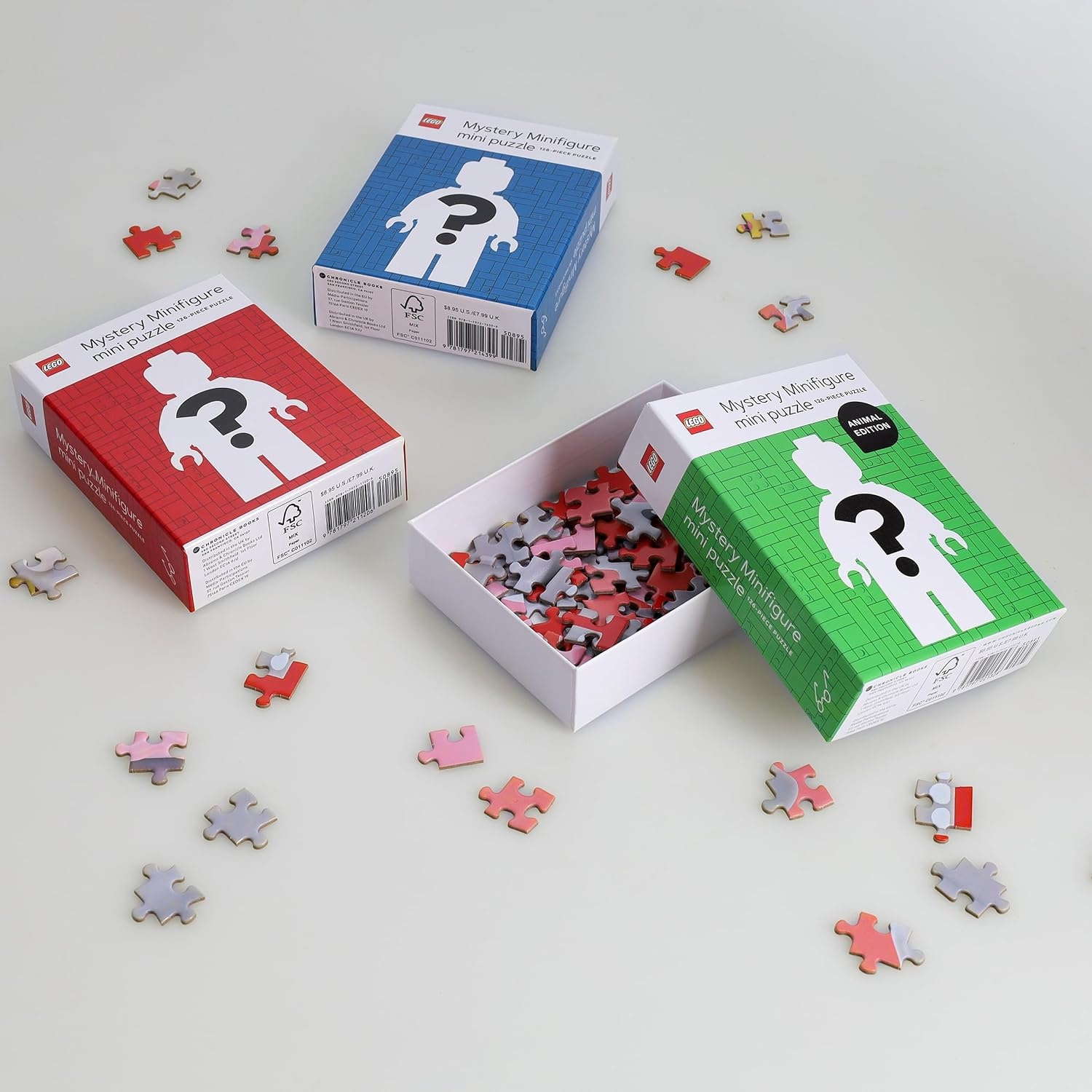 image:imageLEGO Mystery Minifigure Mini Puzzles Animal Edition 126Piece Jigsaw Puzzle