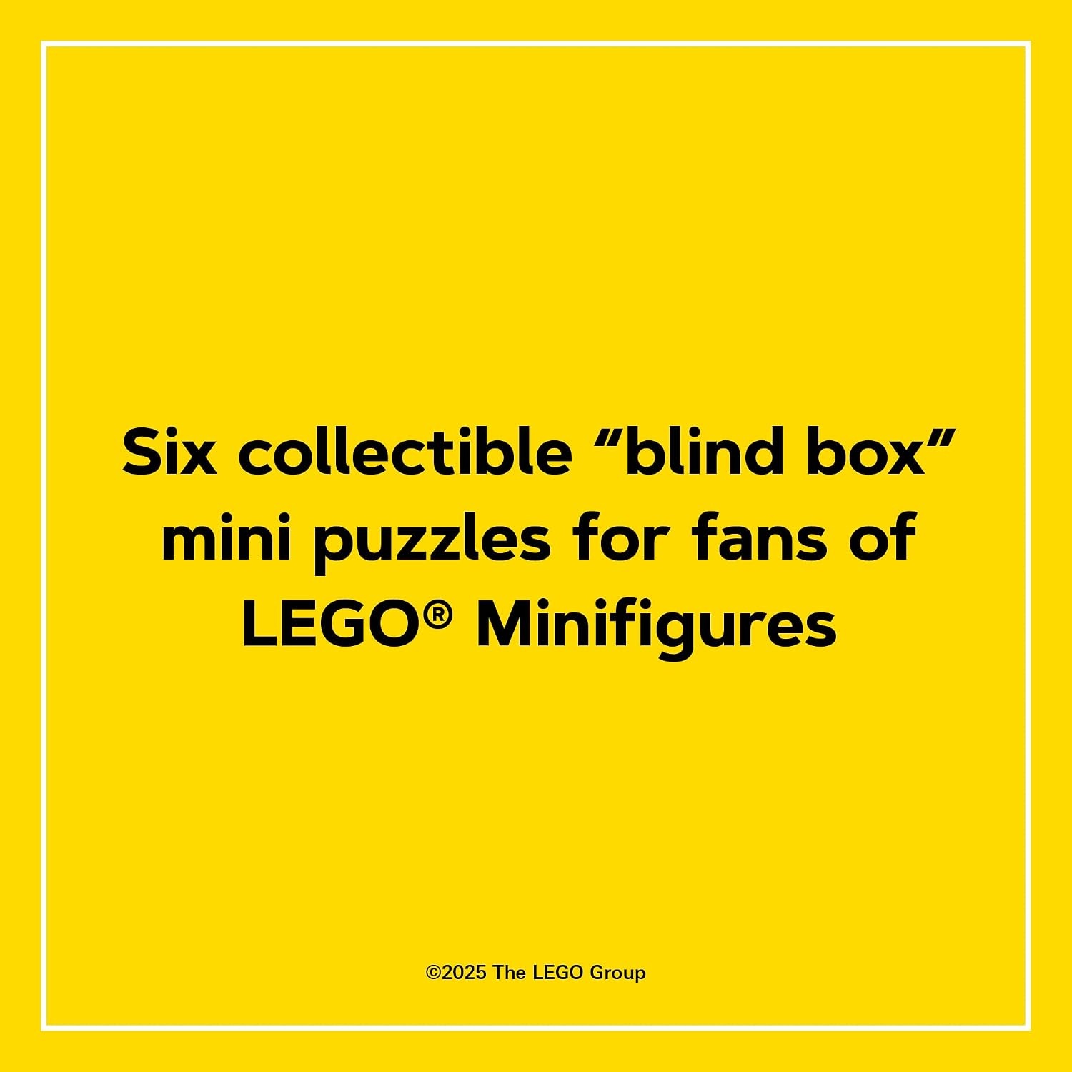 image:imageLEGO Mystery Minifigure Mini Puzzles Christmas Edition Red 126Piece Jigsaw Puzzle