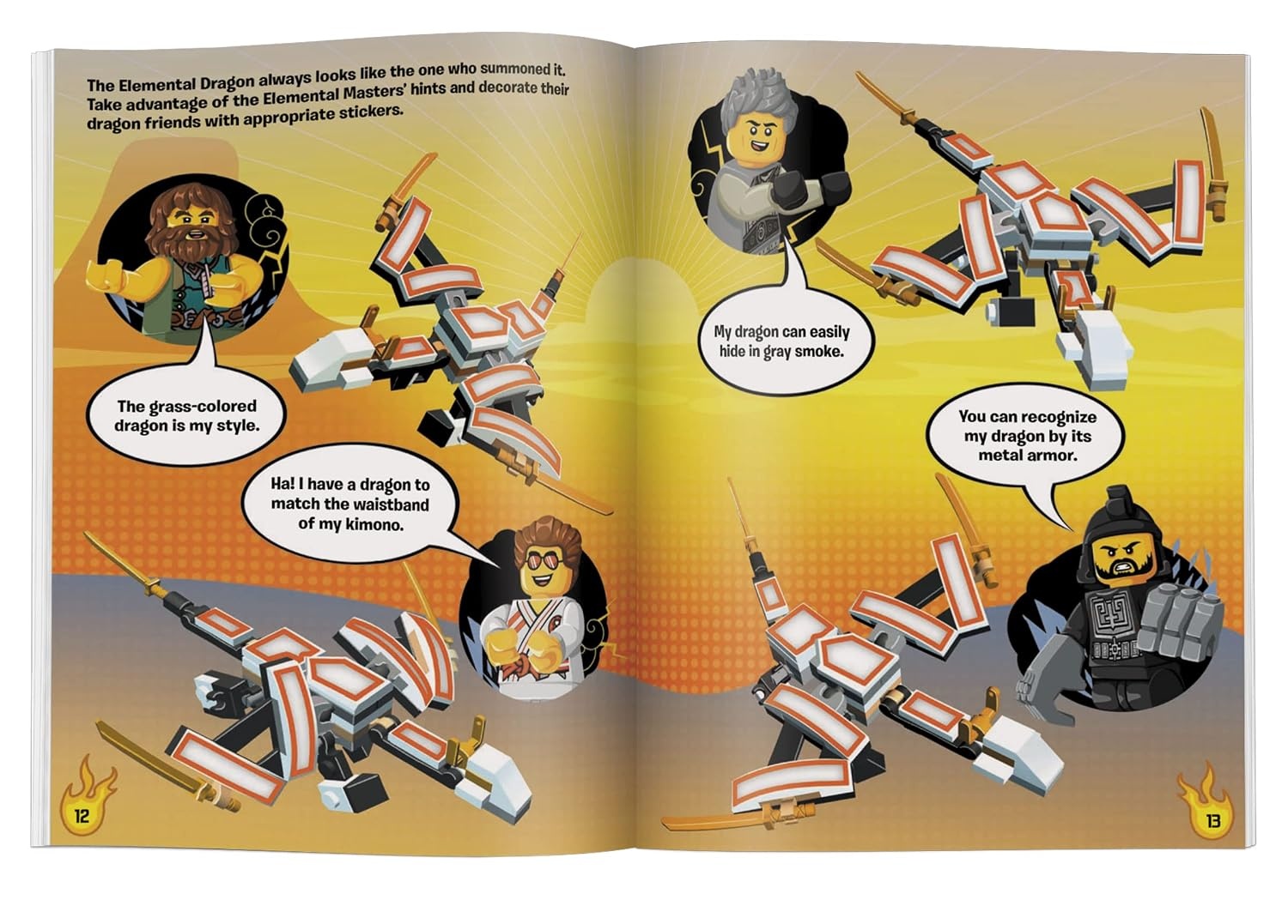 image:imageLEGO NINJAGO Build and Stick NINJAGO Dragons Activity Book with 250 Stickers Exclusive Models and Awesome Activities to Inspire Imagination and Creativity