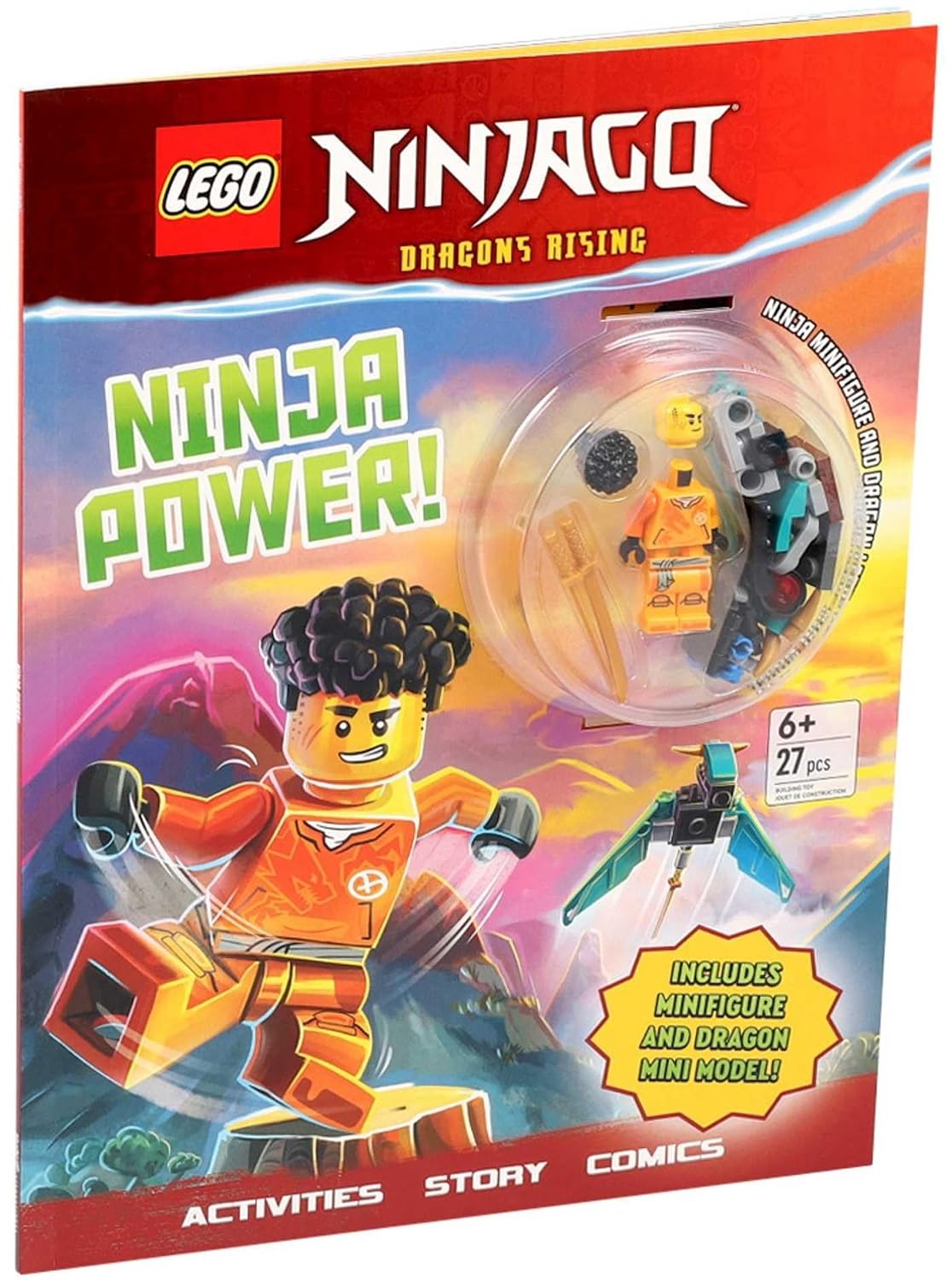 image:imageLEGO NINJAGO Ninja Power Activity Book with Minifigure