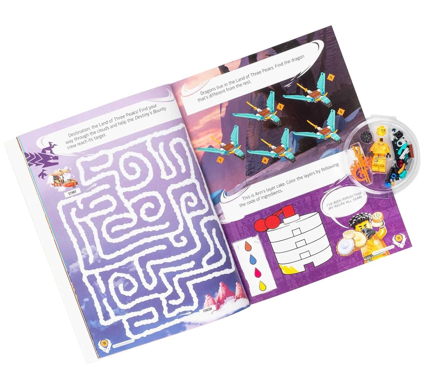 image:imageLEGO NINJAGO Ninja Power Activity Book with Minifigure