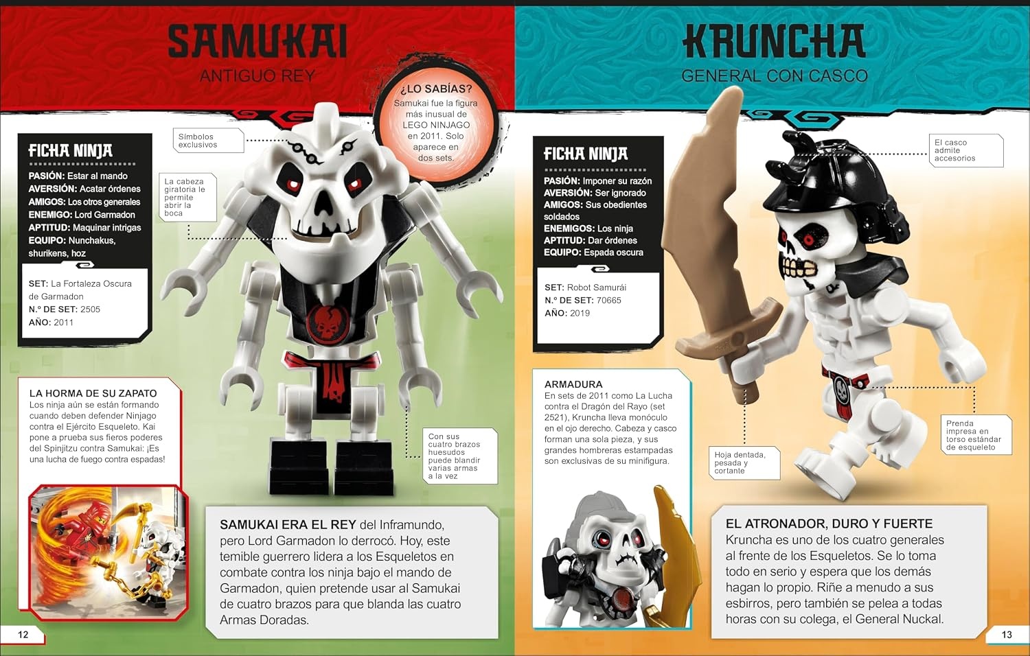 image:imageLEGO Ninjago enciclopedia de personajes Nueva Edicin Character Encyclopedia New Edition Spanish Edition