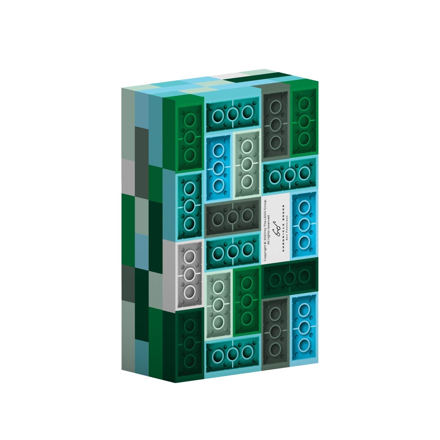 image:imageLEGO Note Brick BlueGreen LEGO x Chronicle Books