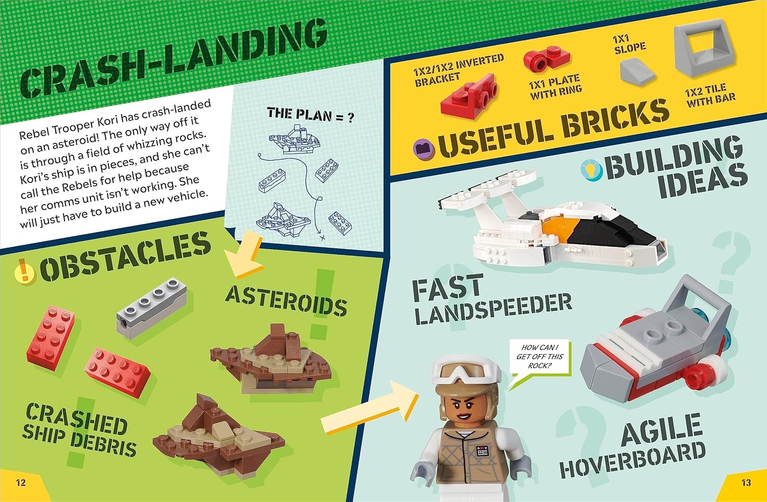 image:imageLEGO Star Wars Galaxy Mission With More than 20 Building Ideas a LEGO Rebel Trooper Minifigure and Minifigure Accessories