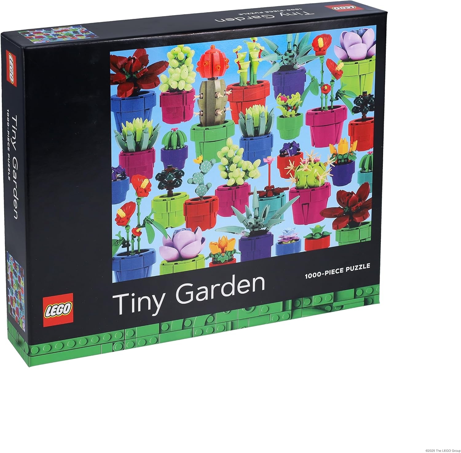 image:imageLEGO Tiny Garden 1000Piece Jigsaw Puzzle Inspired by Botanical Sets Piece Together 30 Tiny Plants and Flowers for All Fans