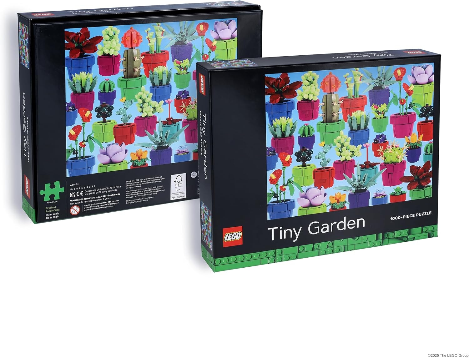 image:imageLEGO Tiny Garden 1000Piece Jigsaw Puzzle Inspired by Botanical Sets Piece Together 30 Tiny Plants and Flowers for All Fans