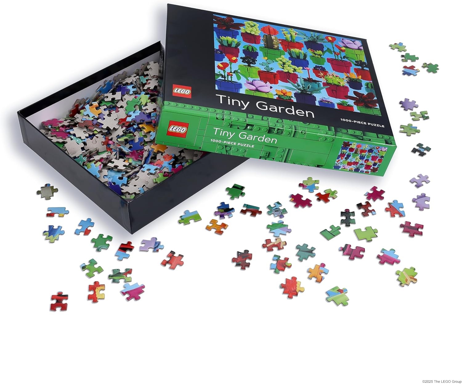 image:imageLEGO Tiny Garden 1000Piece Jigsaw Puzzle Inspired by Botanical Sets Piece Together 30 Tiny Plants and Flowers for All Fans