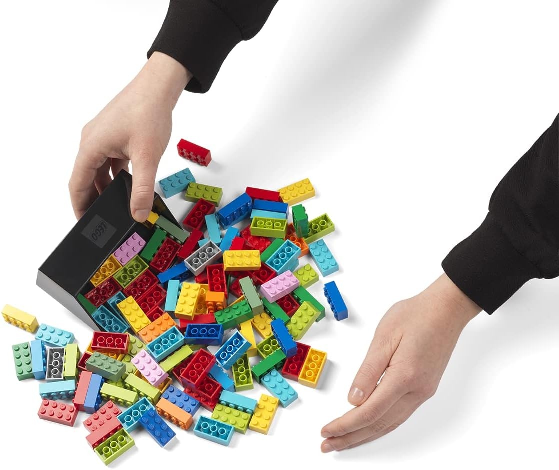 image:imageLego Brick Scooper Set with Two Sizes of Scoopers and Brick Separator for Fast and Easy Lego Cleanup Perfect for Lego Enthusiasts Red and BlueGrayBlack