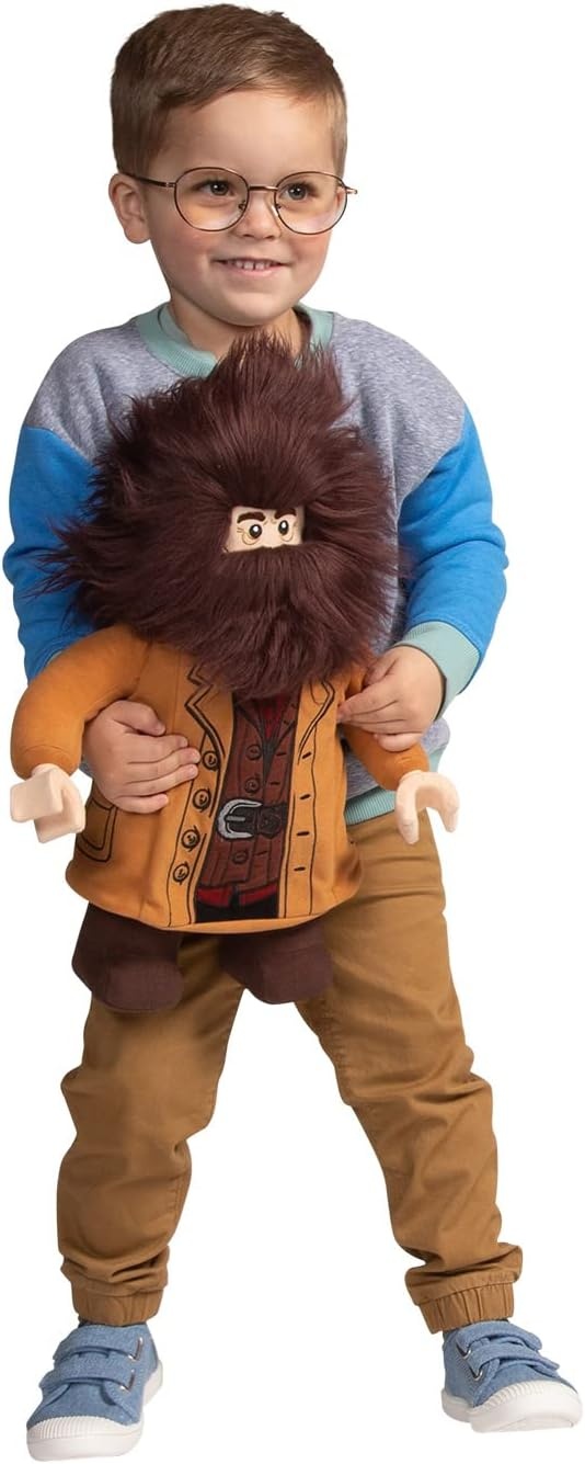 image:imageLego Hagrid Officially Licensed Minifigure Plush 13 Inch Character by Manhattan Toy