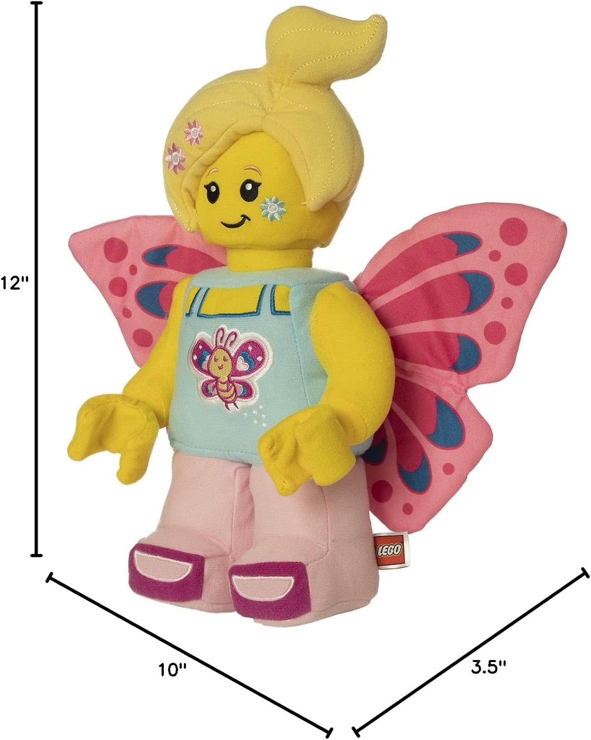 image:imageLego Minifigure Shark Suit Guy 14 Plush CharacterButterfly Girl