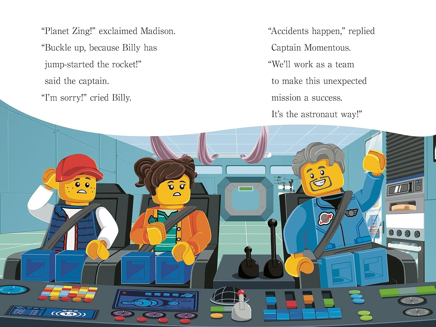 image:imageMeet the Astronaut LEGO City Step into Reading