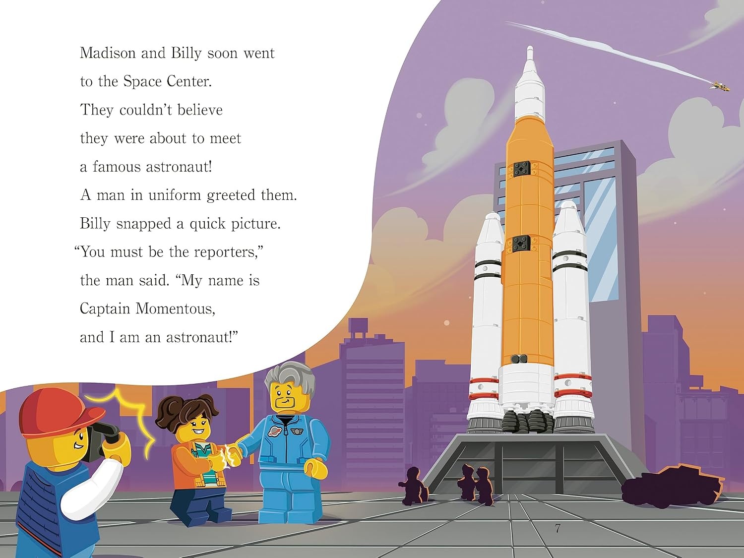 image:imageMeet the Astronaut LEGO City Step into Reading