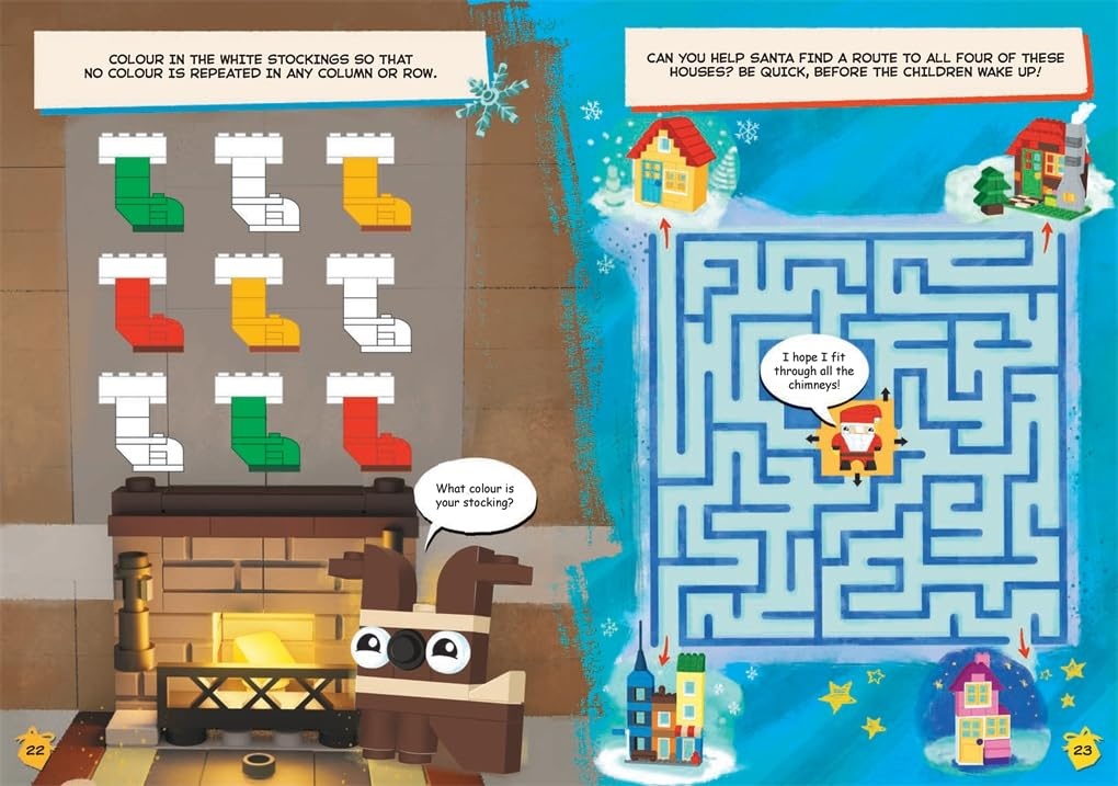 image:imageMichael OMara Books Lego R Books Build Celebrate Christmas Includes 45 Bricks