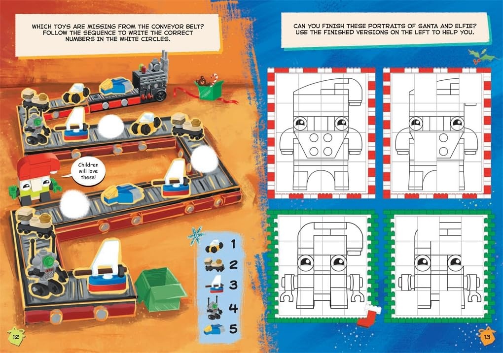 image:imageMichael OMara Books Lego R Books Build Celebrate Christmas Includes 45 Bricks