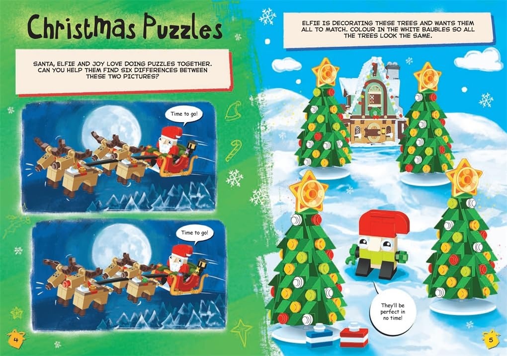 image:imageMichael OMara Books Lego R Books Build Celebrate Christmas Includes 45 Bricks