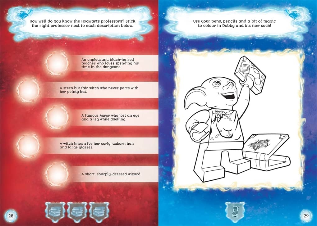 image:imageMichael OMara Books Lego R Harry Potter Tm 800 Stickers Wizarding World