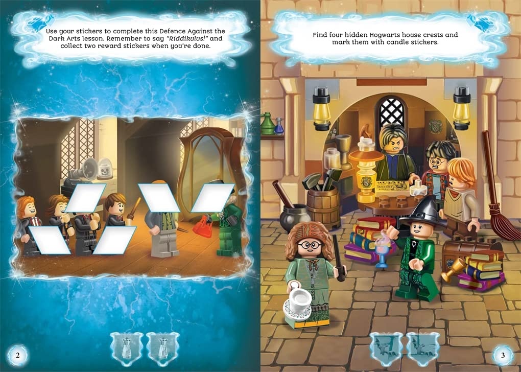 image:imageMichael OMara Books Lego R Harry Potter Tm 800 Stickers Wizarding World