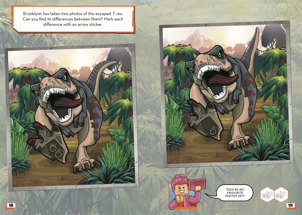 image:imageMichael OMara Books Lego R Jurassic World Tm 800 Stickers