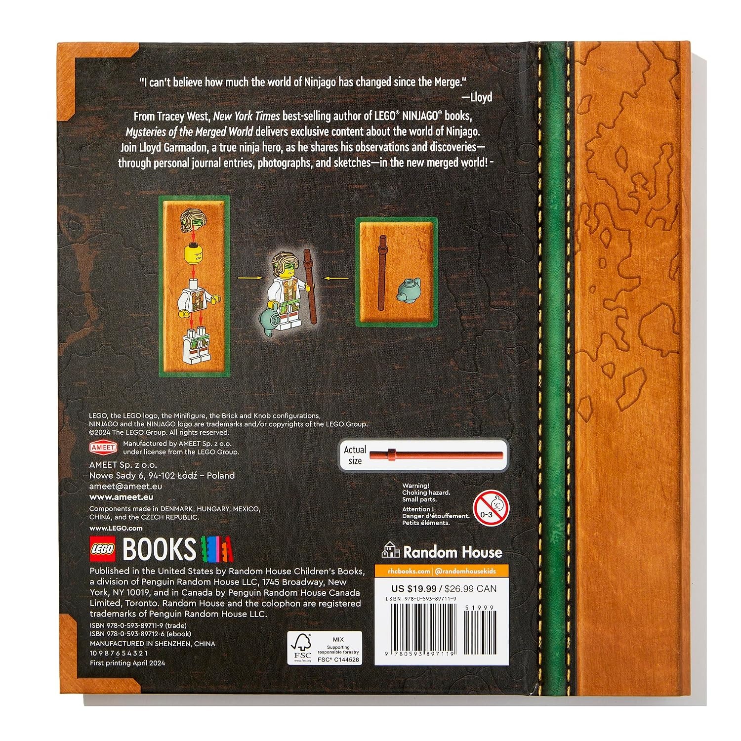 image:imageMysteries of the Merged World LEGO Ninjago Dragons Rising Book and Minifigure