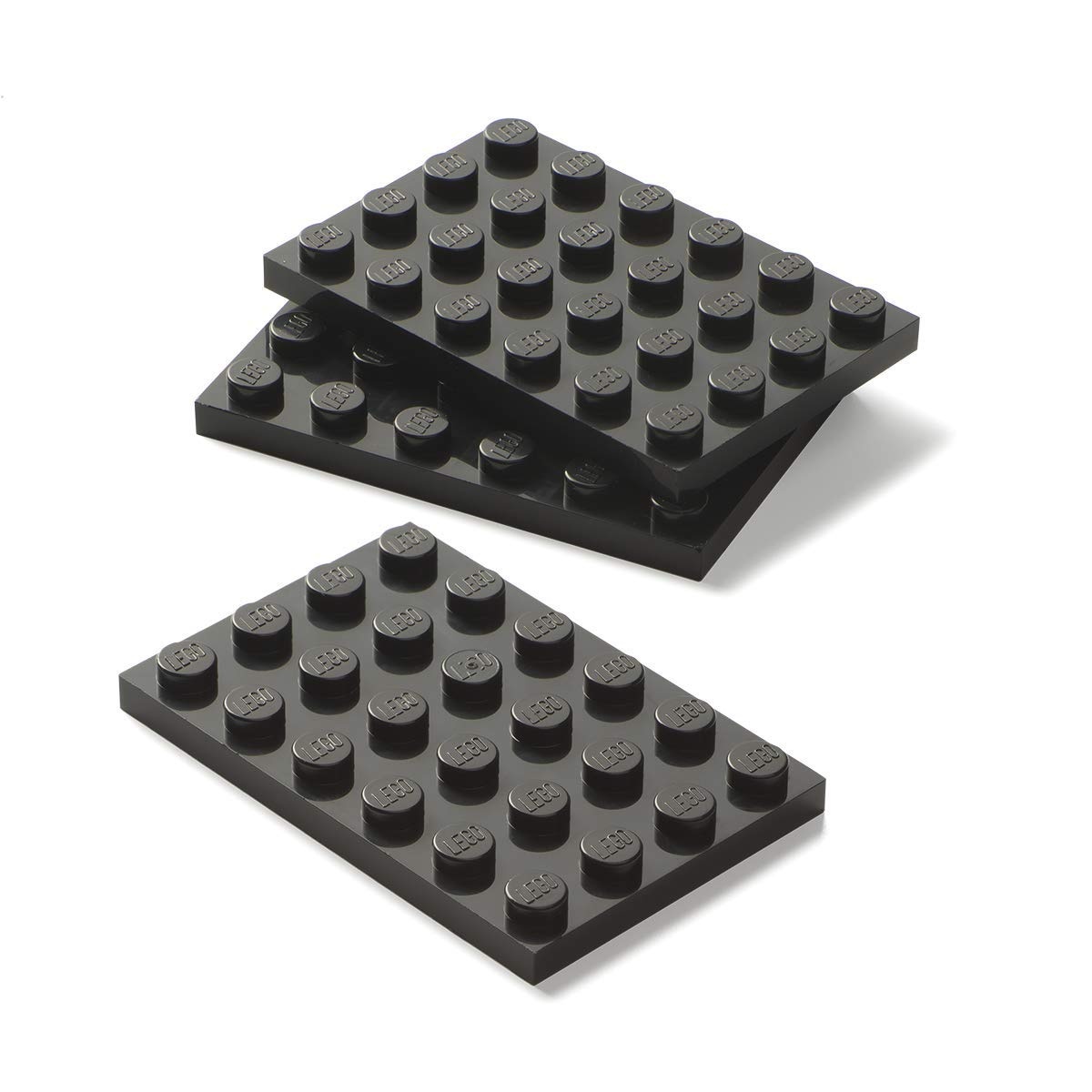 image:imageRoom Copenhagen LEGO 3Drawer Storage Rack System 1323 x 1234 x 15 In Blue 3 Removable Drawers Building Baseplate Top Toy amp Desk Storage Bedside or Desktop UseBlue