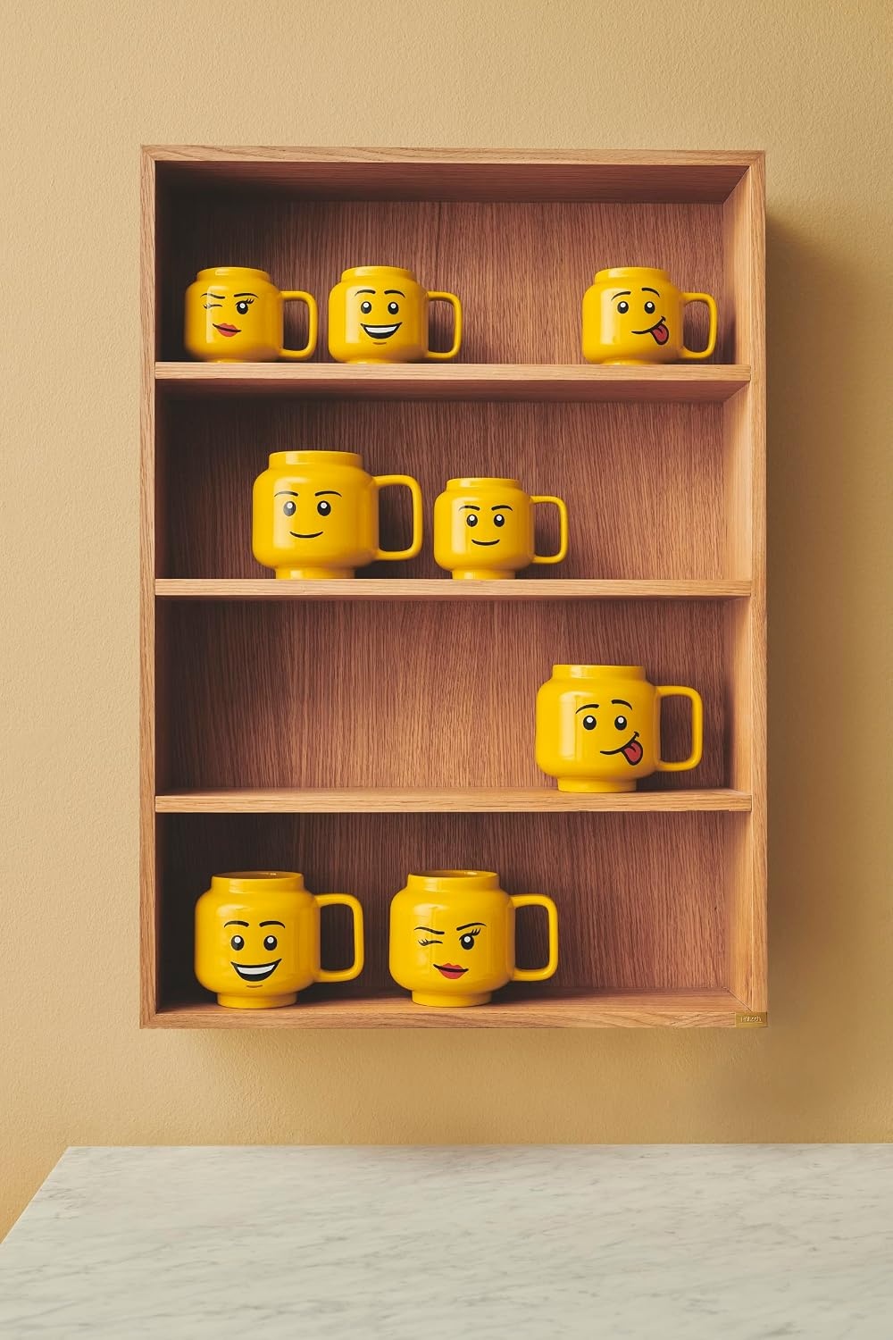 image:imageRoom Copenhagen LEGO Ceramic Mug Small Boy 225 ml Cup for All Ages Cool Cup Fun and Unique Ceramic Coffee Mug Tea Mug LEGO Design Dishwasher Safe Hot amp Cold DrinksIconic Boy