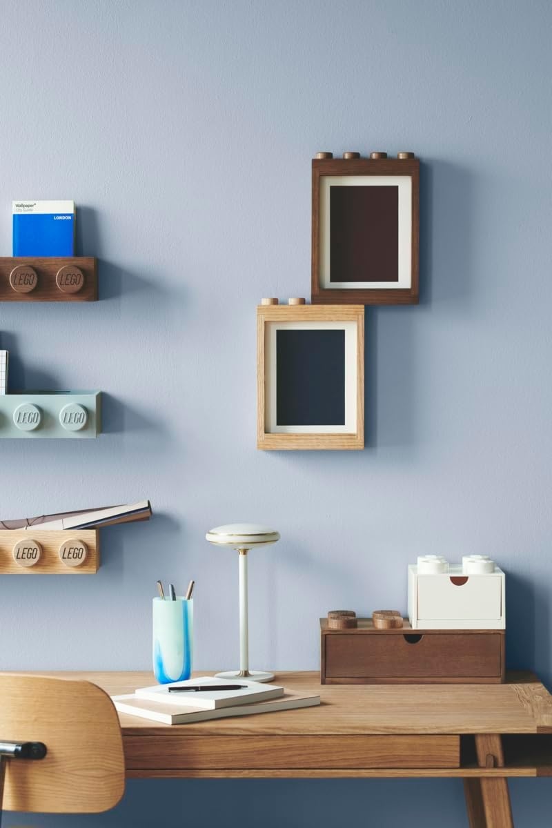 image:imageRoom Copenhagen LEGO Wooden Picture Frame Oak Dark Stained