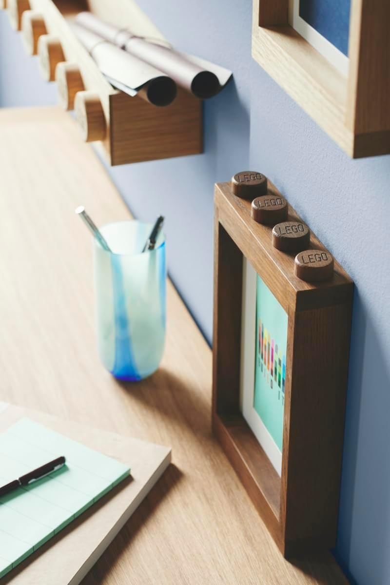 image:imageRoom Copenhagen LEGO Wooden Picture Frame Oak Dark Stained
