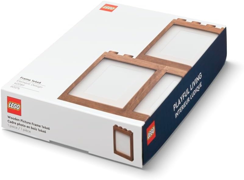 image:imageRoom Copenhagen LEGO Wooden Picture Frame Oak Dark Stained